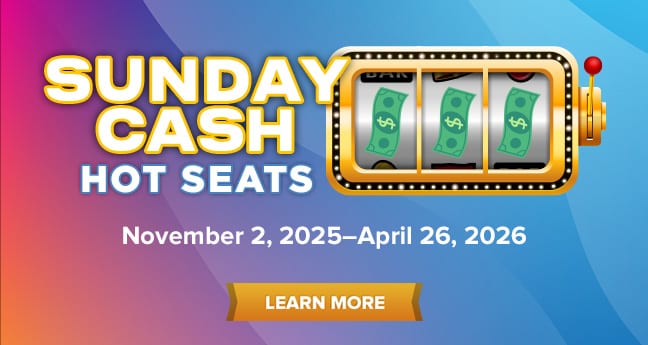Sunday Cash Hot Seats